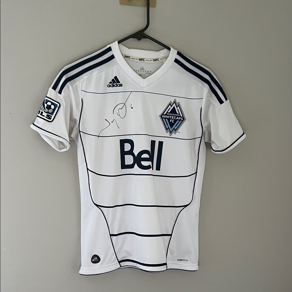 Adidas Whitecaps FC ClimaCool signed Soccer Jersey